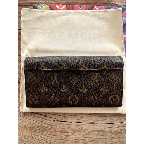 EUC Authentic Louis Vuitton Sara Wallet Monogram Long - Picture 4 of 9